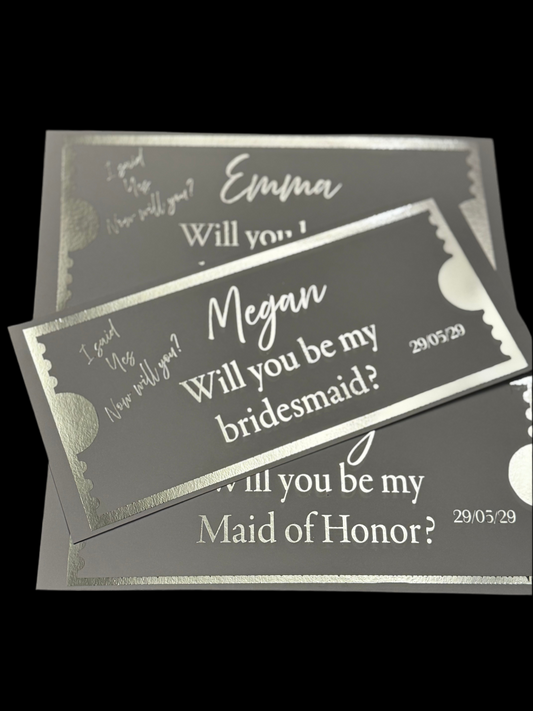 Bridal Party proposal Tickets