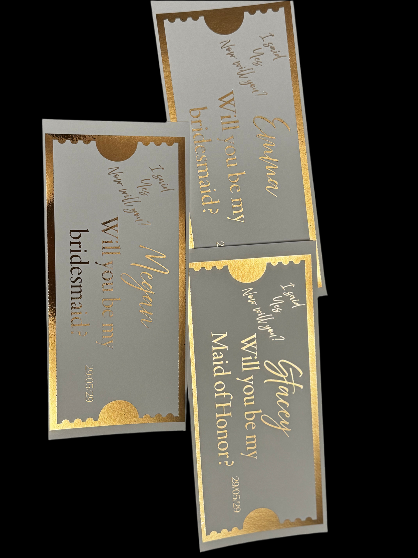 Bridal Party proposal Tickets